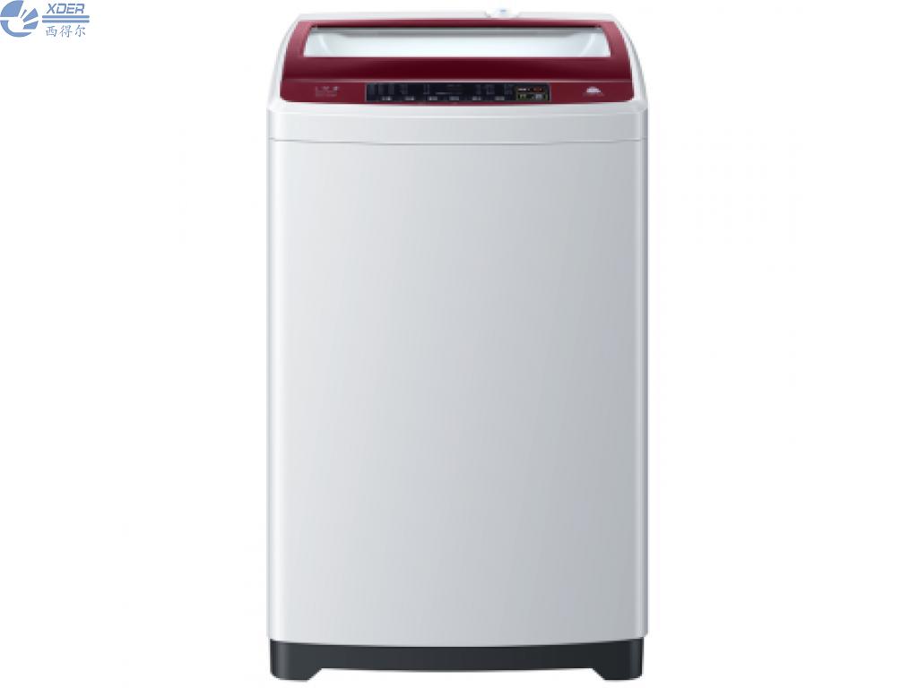 B8001Z71V海爾全自動珠光酒紅波輪洗衣機